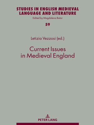 cover image of Current Issues in Medieval England